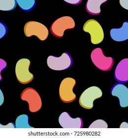 Seamless Pattern Design. Fabric Texture. Stylish Repeating Ornament. Fashion, Cover, Cloth, Textile, Linen, Screen, Ad Background. Abstract Lines Seamless Pattern