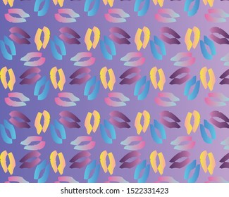 Seamless pattern design for fabric and wallpaper 