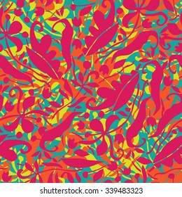 Seamless pattern; design; figure;  decoration; set; composition; ; flower;