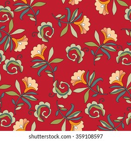 Seamless pattern; design; figure; decoration; composition; flower; spiral;