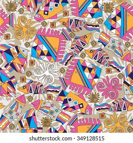 Seamless pattern; design; figure; ornament; decorative elements;  decoration;