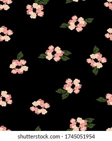 seamless pattern design flower nature