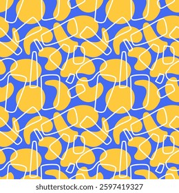 Seamless pattern design with geometric and abstract. design for fabric, cotton, wallpaper, satin, gift wrap, carpet.