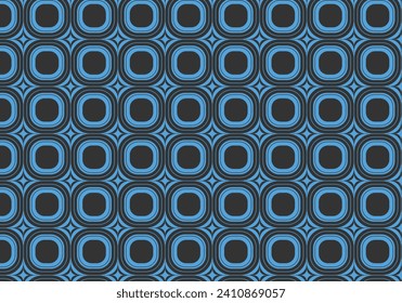 seamless pattern design with geometric shapes, pattern vector for wallpaper or banner background, blue and grey