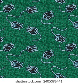 Seamless pattern design graphic artwork ready for textile prints.