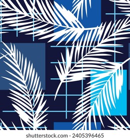 Seamless pattern design graphic artwork ready for textile prints.