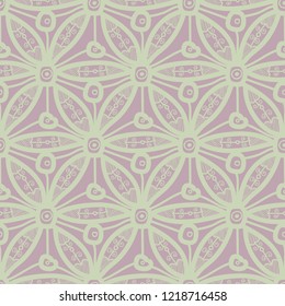 Seamless pattern design with hexagonal lace motif, modern repeat background for web and print, square composition scalable to any size.
