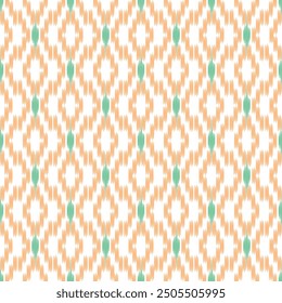 Diseño de patrones sin costuras en estilo Ikat para Fondo de pantalla o impresión