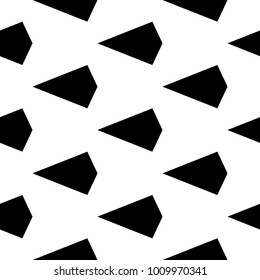 Seamless pattern design with kite shapes. Polygons background. Image with repeated geometrical figures. Ethnic mosaic wallpaper. Scales motif. Tiles illustration. Digital paper for print. Vector art.