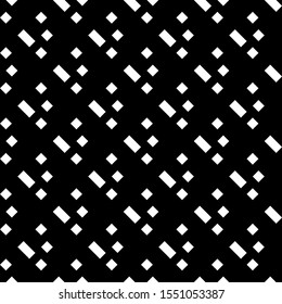 Seamless pattern design. Mosaic motif. Geometric ornament. Polygons backdrop. Quadrangles wallpaper. Blocks background. Digital paper, textile print, web designing, Checks abstract. Vector artwork.