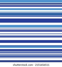 Seamless pattern design simple straight lines blue on a white background.
For decorating wallpaper wrapping paper books toys clothes.
With copy space.