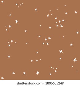 Seamless pattern design with stars. Vector illustration.