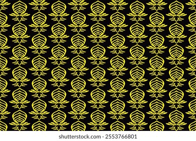 A seamless pattern is a design that repeats continuously without any noticeable breaks or interruptions at the edges. It is created in such a way that when tiled.