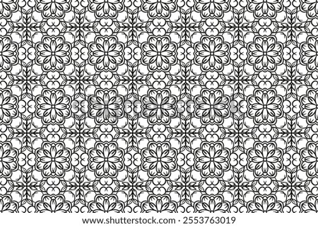 A seamless pattern is a design that repeats continuously without any noticeable breaks or interruptions at the edges. It is created in such a way that when tiled.