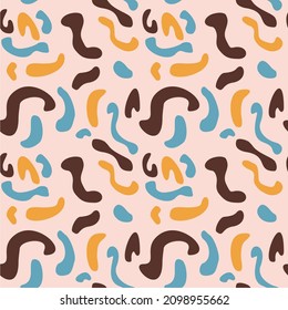 seamless pattern design that is scattered and arranged neatly