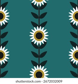 Seamless pattern design tile vector illustration repeating background