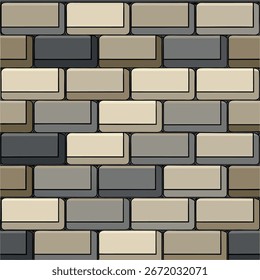 Padrão uniforme design azulejo ilustração vetor repetindo fundo