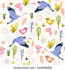 seamless pattern design, vector illustration.