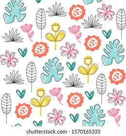 seamless pattern design, vector illustration.
