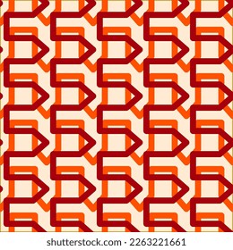 Seamless pattern design for wrapping paper, wallpaper, fabric, decorating and backdrop. Illustration of geometry art in pastel color.