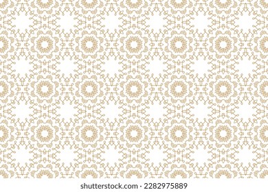 Seamless pattern design for wrapping paper, wallpaper, fabric, decorating and backdrop. Vector Illustration of geometry line art.