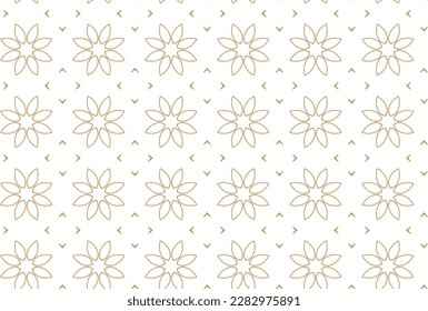 Seamless pattern design for wrapping paper, wallpaper, fabric, decorating and backdrop. Vector Illustration of geometry line art.