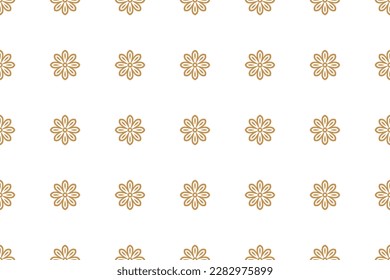 Seamless pattern design for wrapping paper, wallpaper, fabric, decorating and backdrop. Vector Illustration of geometry line art.
