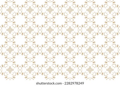 Seamless pattern design for wrapping paper, wallpaper, fabric, decorating and backdrop. Vector Illustration of geometry line art.