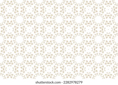 Diseño de patrones sin inconvenientes para envolver papel, papel pintado, tela, decoración y fondo. Ilustración vectorial del arte de línea de geometría.