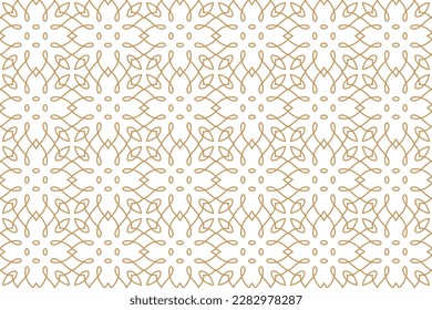 Seamless pattern design for wrapping paper, wallpaper, fabric, decorating and backdrop. Vector Illustration of geometry line art.