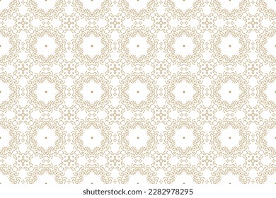 Diseño de patrones sin inconvenientes para envolver papel, papel pintado, tela, decoración y fondo. Ilustración vectorial del arte de línea de geometría.