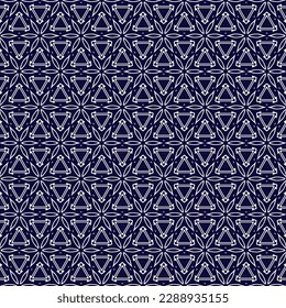 Seamless pattern design for wrapping paper, wallpaper, fabric, decorating and backdrop. Vector Illustration of geometry line art with dark color.