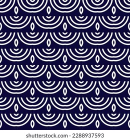 Seamless pattern design for wrapping paper, wallpaper, fabric, decorating and backdrop. Vector Illustration of geometry line art.