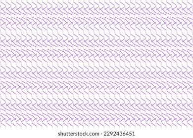 Seamless pattern design for wrapping paper, wallpaper, fabric, decorating and backdrop. Vector Illustration of geometry line art with purple and white color.