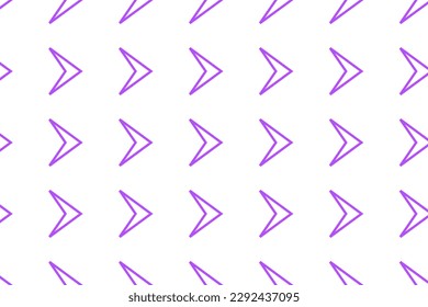 Seamless pattern design for wrapping paper, wallpaper, fabric, decorating and backdrop. Vector Illustration of geometry line art with purple and white color.