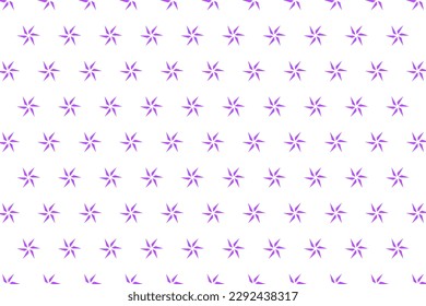 Seamless pattern design for wrapping paper, wallpaper, fabric, decorating and backdrop. Vector Illustration of geometry line art with purple and white color.