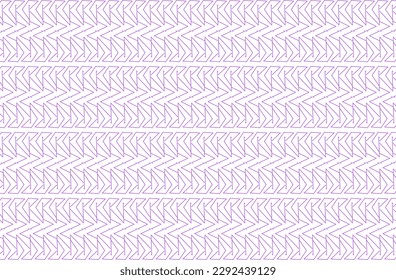 Seamless pattern design for wrapping paper, wallpaper, fabric, decorating and backdrop. Vector Illustration of geometry line art with purple and white color.