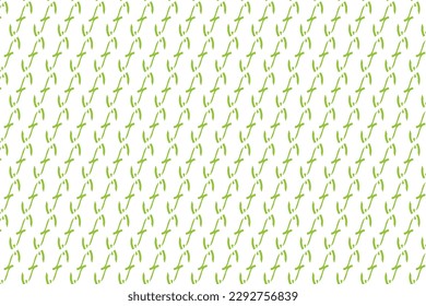 Seamless pattern design for wrapping paper, wallpaper, fabric, decorating and backdrop. Vector Illustration of geometry line art with green and white color.