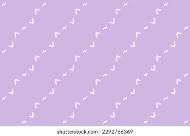 Diseño de patrones sin inconvenientes para envolver papel, papel pintado, tela, decoración y fondo. Ilustración vectorial del arte de línea de geometría con color púrpura y blanco.