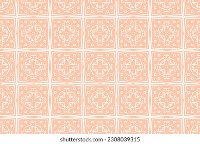 Seamless pattern design for wrapping paper, wallpaper, fabric, decorating and backdrop. Vector Illustration of geometry line art.