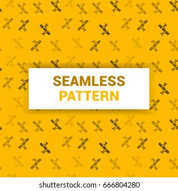 Seamless Pattern Design of yellow and gray bamboo vector background wallpaper print ready quality
