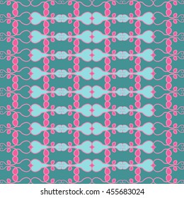 Seamless pattern design.Decorative abstract colorful background