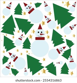 seamless pattern desing background templet for christmas 2025
