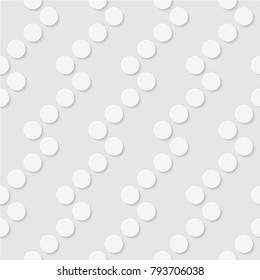 Seamless pattern of diagonal dotted lines. Geometric background. Vector illustration. Good quality. Good design.