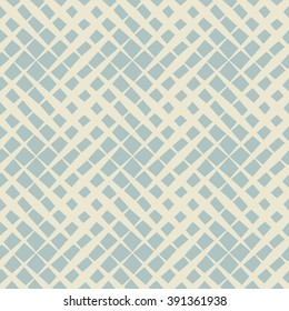 Seamless pattern from diagonal lines. Striped grid background.