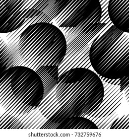 Seamless pattern with diagonal, oblique, slanting parallel speed lines.Triangles
 unusual poster Design .Black Vector stripes .Geometric shape. Geometrical Endless texture  .Repeating background .