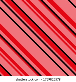 Seamless pattern with diagonal stripes, lines. Striped diagonal background For printing on fabric, paper, wrapping, scrapbooking, websites, banners Background with slanted lines Vector illustration