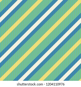 Seamless pattern with diagonal  stripes  in a retro style. Vector illustration.