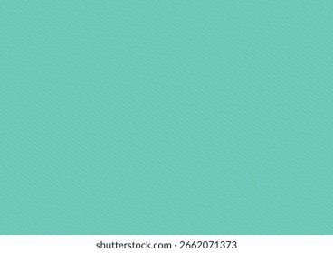 Padrão contínuo de listras diagonais em tons de verde claro e azul-petróleo. As linhas são finas e uniformemente espaçadas.