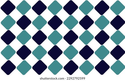 nahtloses Muster mit rauengrün blau und schwarz als Replet-Design für den Stoffdruck 